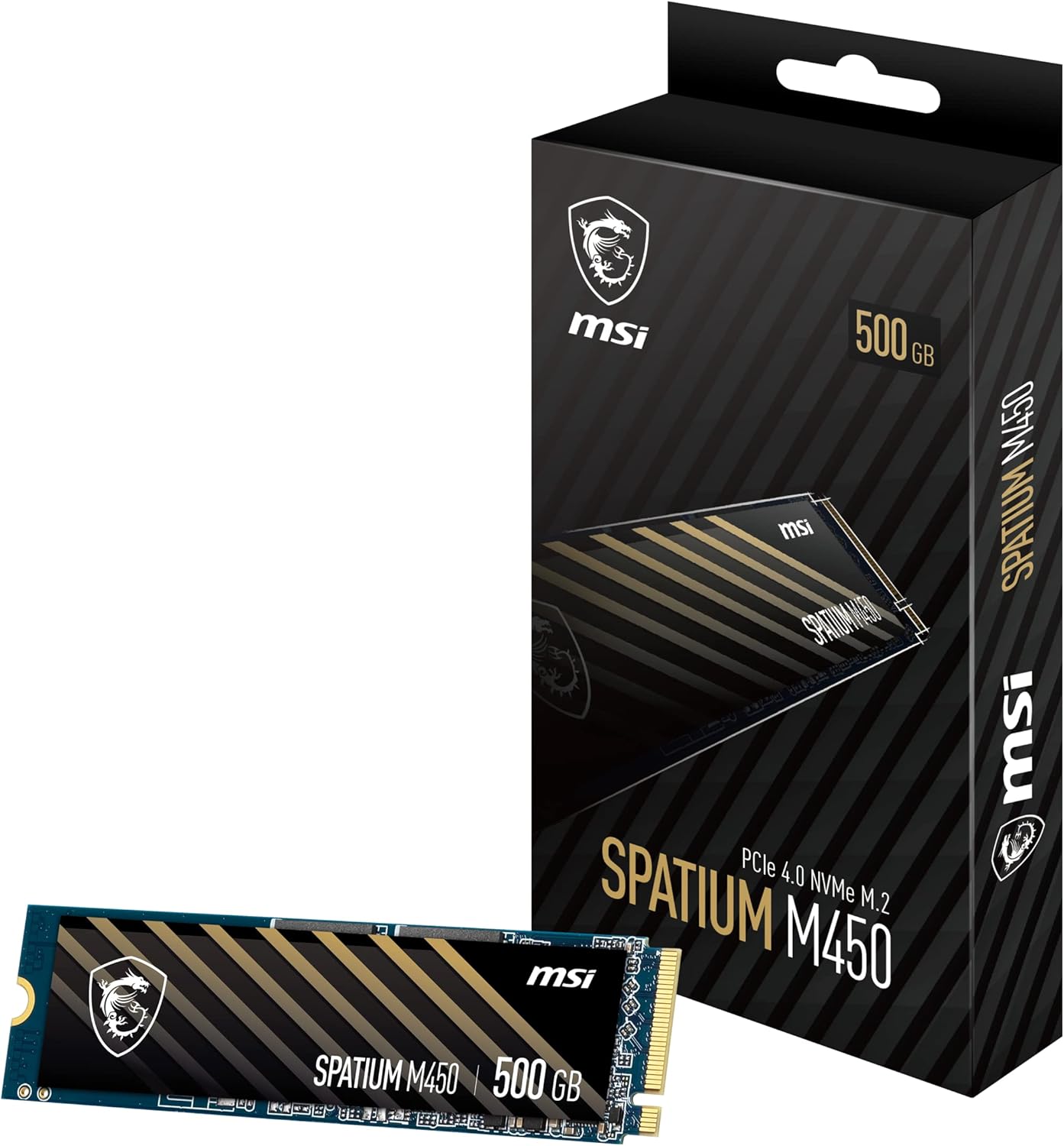MSI SPATIUM M450 PCIe 4.0 NVMe M.2 500GB